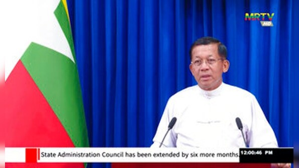 Myanmar military extends state of emergency for six more months