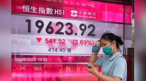 Asian shares decline after retreats on Wall Street, Europe