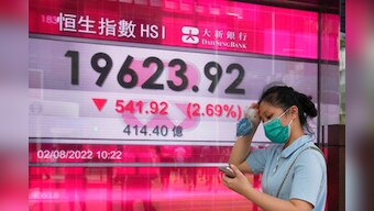 Asian shares decline after retreats on Wall Street, Europe