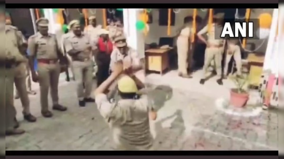 WATCH: Two UP cops sent to police lines for dancing to 'inappropriate' song in uniform during I-Day celebrations