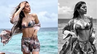 Alaya F flaunts her toned body in the Maldives
