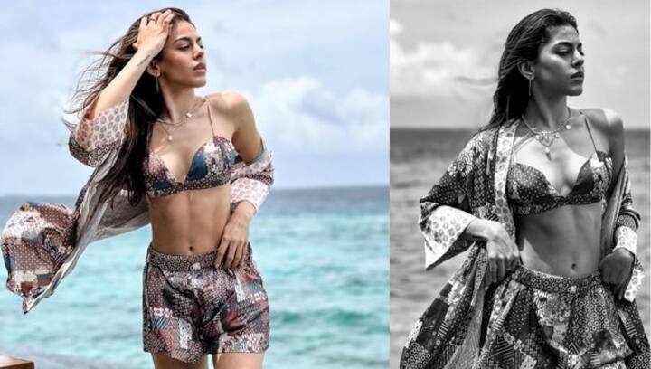 Alaya F flaunts her toned body in the Maldives