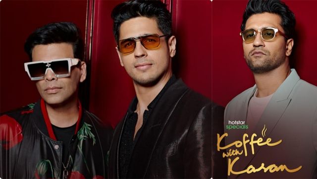 Koffee With Karan 7: Vicky Kaushal and Sidharth Malhotra spill some hot tea in the upcoming episode Koffee With Karan 7: Vicky Kaushal and Sidharth Malhotra spill some hot tea in the upcoming episode