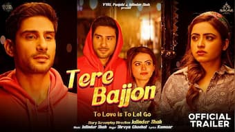 Prateik Babbar and Simi Chahal's first glimpse from their upcoming single Tere Bajjon is out now