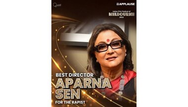 IFFM Awards 2022: Aparna Sen wins the Best Director for her film The Rapist