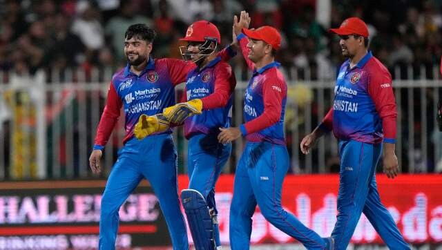 Watch: Afghanistan's dressing room celebrations after team enters Asia Cup Super-4