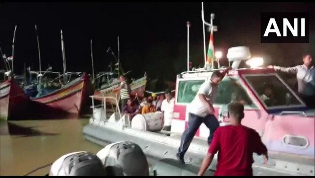 Odisha: 70 people rescued after boat washes away in Mahanadi river Odisha: 70 people rescued after boat washes away in Mahanadi river