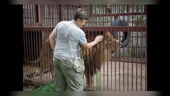 Natalia Popova: The Ukrainian risking her life to rescue wild animals from the war