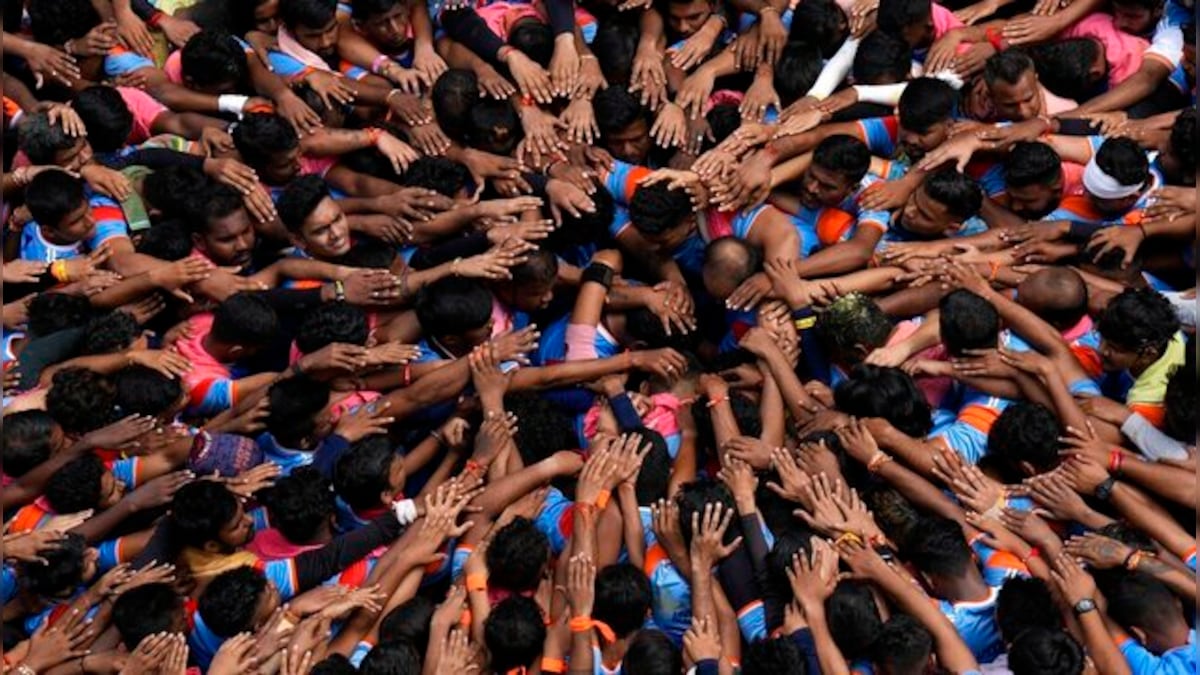 Mumbai: Over 100 injured while forming human pyramids during Dahi Handi