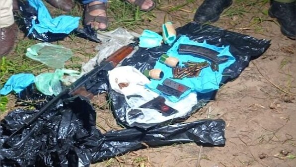 J&K: Arms, ammunition dropped by Pakistani drone recovered in Jammu's Toph village