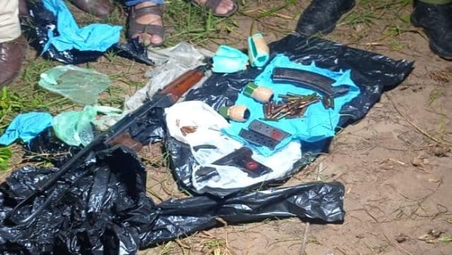 J&K: Arms, ammunition dropped by Pakistani drone recovered in Jammu's Toph village