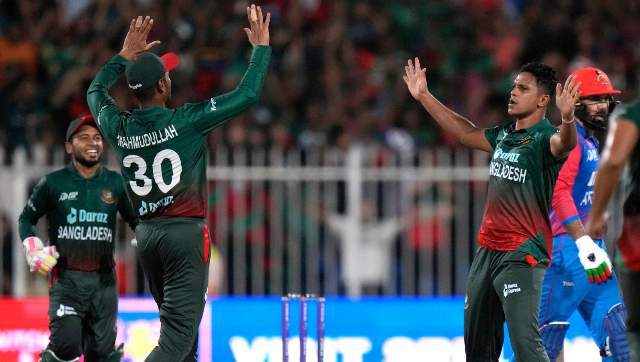 Bangladesh managed to pick early wickets and left Afghanistan in a spot of bother at 62/3. AP