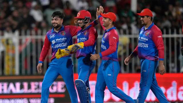 Earlier, in the day Rashid Khan and Mujeeb rattled the opposition. Bangladesh were restricted to 127/7 in 20 overs. Rashid scalped three wickets for 22 in 4 overs. AP