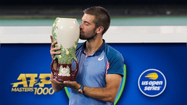 World No 152 Borna Coric dominates fourth seed Stefanos Tsitsipas to win ATP Cincinnati Masters