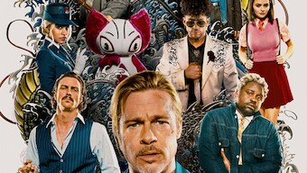 Bullet Train is a star-studded, stunts-stunted braindead comedy