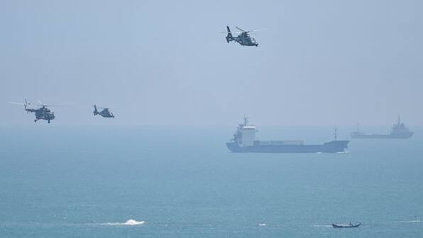 China claims to conduct 'precision missile strikes' in Taiwan Strait as part of military exercises