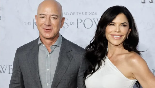 Amazon's Jeff Bezos attends premiere for $1bn Lord of the Rings prequel The Rings of Power Amazon's Jeff Bezos attends premiere for $1bn Lord of the Rings prequel The Rings of Power