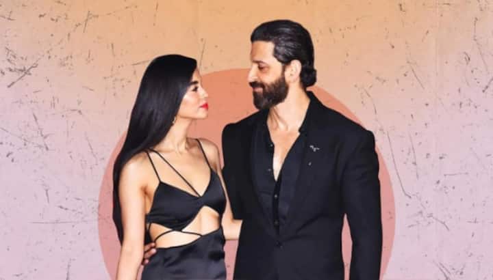 Hrithik Roshan spotted at special Vikram Vedha trailer screening with ladylove Saba Azad