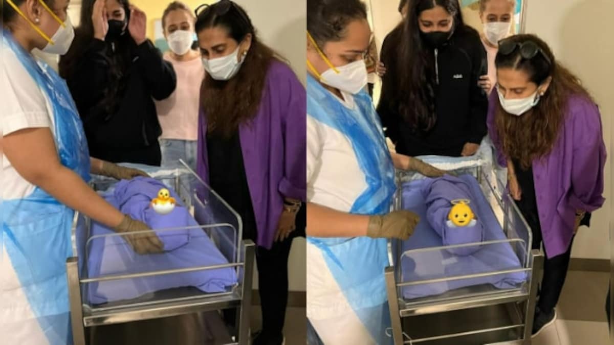 Sonam Kapoor's sister Rhea shares first glimpse of actress' newborn, in tears