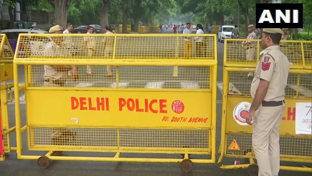 Congress begin protest over unemployment, inflation; Delhi Police say Section 144 in place Congress begin protest over unemployment, inflation; Delhi Police say Section 144 in place