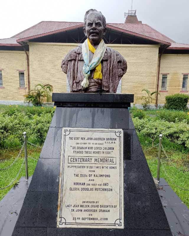 Statue of Dr John Anderson Graham. Image courtesy Suchita Pradhan 