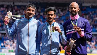 Commonwealth Games: Eldhose Paul wins historic triple jump gold as Annu Rani wins India's first women's javelin medal
