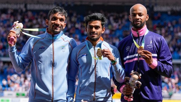 Commonwealth Games: Eldhose Paul wins historic triple jump gold as Annu Rani wins India's first women's javelin medal