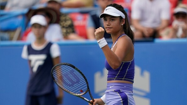 Washington Open: Emma Raducanu reaches quarter-finals; Talyor Fritz stops in ‘brutal’ heat