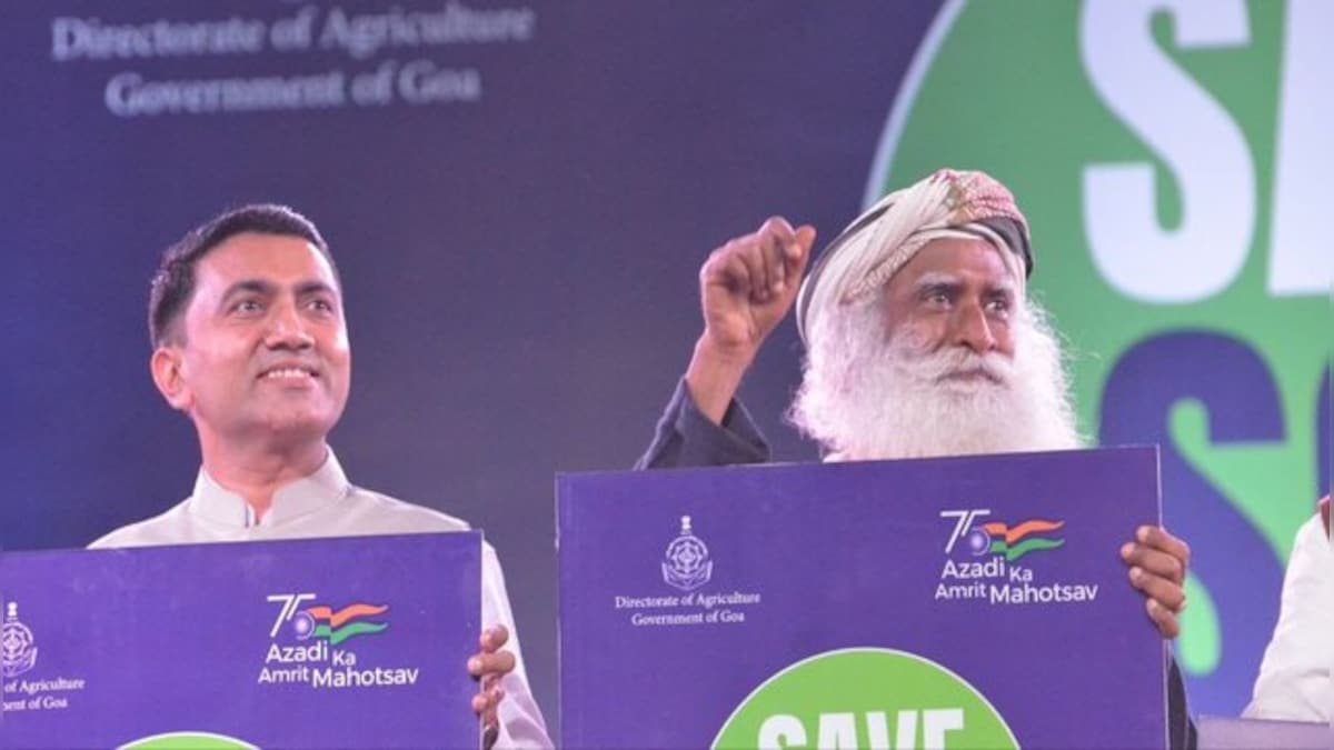 Goa govt, Sadhguru's Isha Outreach sign MoU on soil conservation – Firstpost