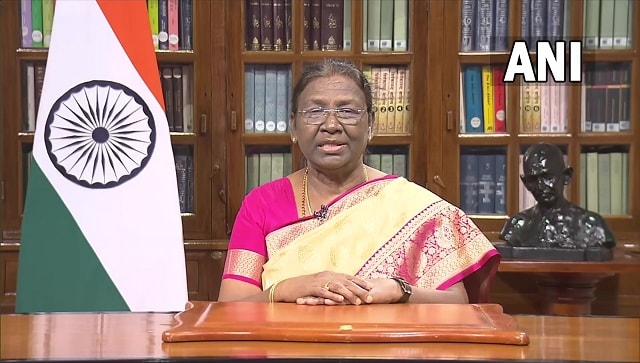 India@75: 'I bow down to all men, women who made it possible for us to live in free India,' says Droupadi Murmu