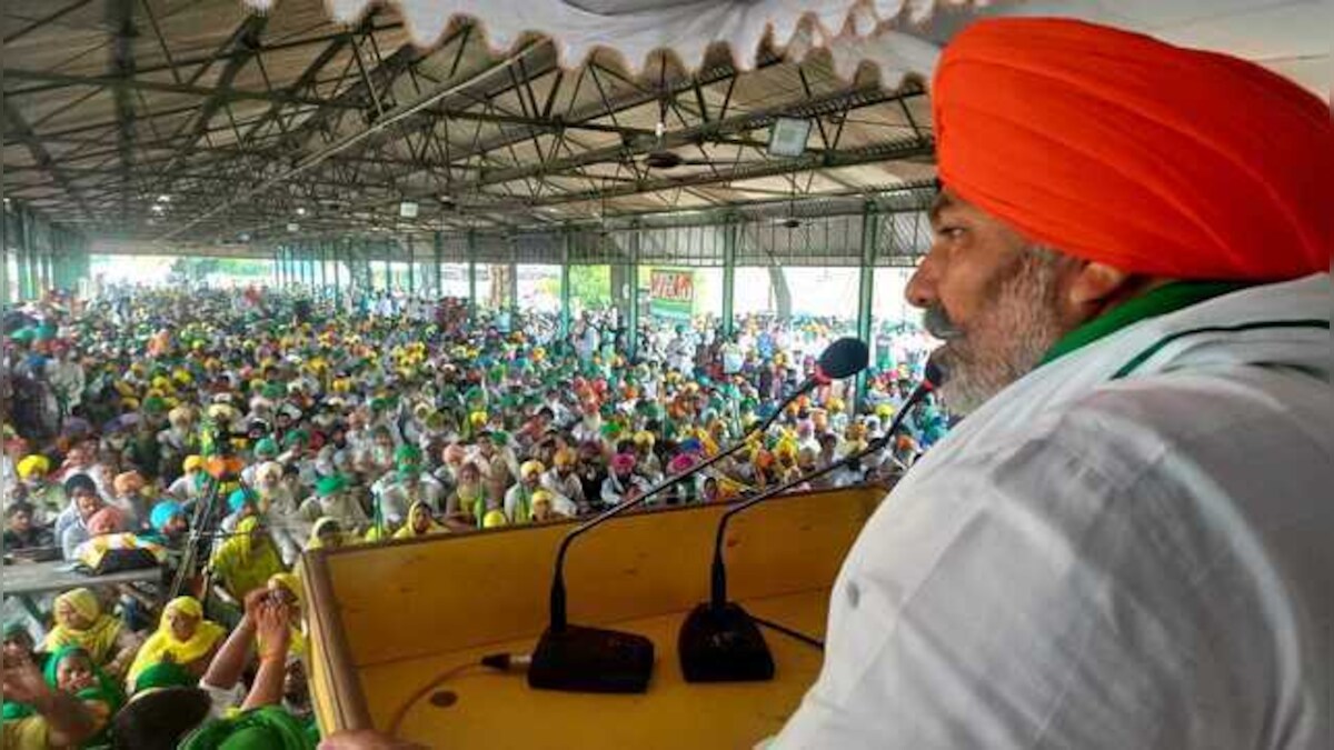 SKM stir in Lakhimpur enters second day, Rakesh Tikait asks farmers to be ready for nationwide agitation