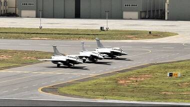 Three Rafale jets, part of French Air Force contingent, make strategically crucial stopover in India