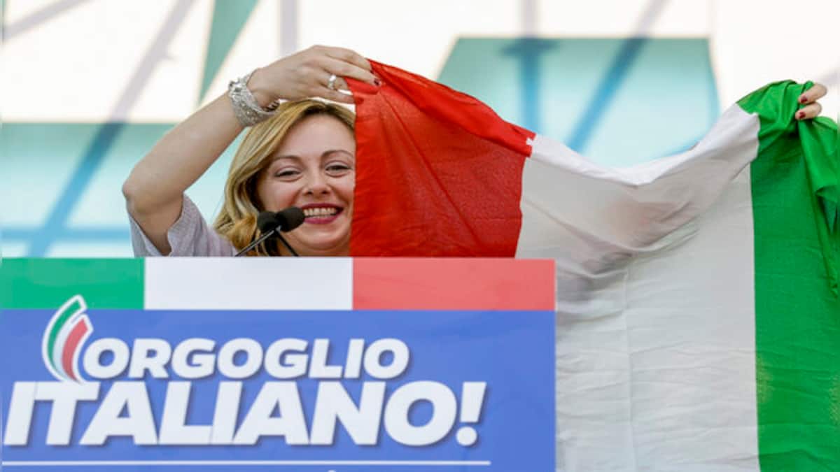 Farright Meloni set to the first female PM of Italy