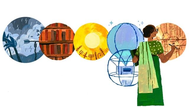 'Weather Woman of India' Anna Mani receives Google Doodle tribute 'Weather Woman of India' Anna Mani receives Google Doodle tribute