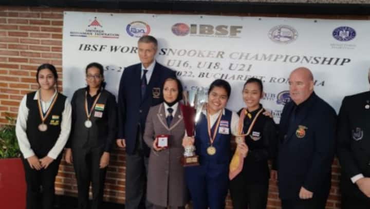 Double podium finish for India in IBSF World Junior Snooker Championships