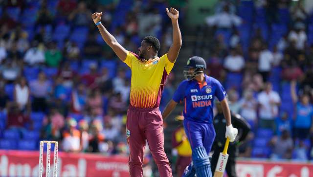 India vs West Indies: Obed McCoy's six-fer helps Windies level T20I series India vs West Indies: Obed McCoy's six-fer helps Windies level T20I series