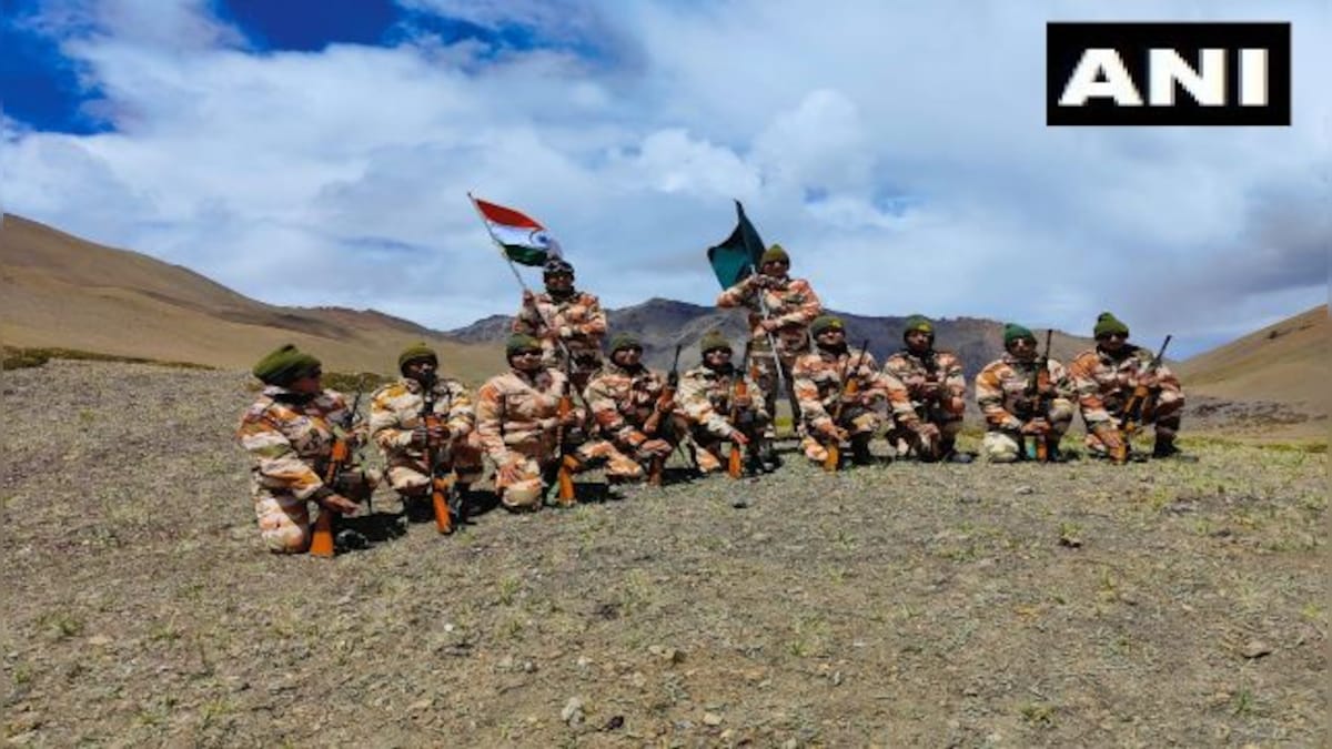 'Azadi Ka Amrit Mahotsav': All-women troops of ITBP wave 'Tiranga' at 17,000 ft