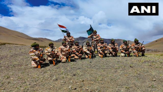 'Azadi Ka Amrit Mahotsav': All-women troops of ITBP wave 'Tiranga' at 17,000 ft 'Azadi Ka Amrit Mahotsav': All-women troops of ITBP wave 'Tiranga' at 17,000 ft
