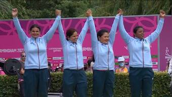 'These Lawn Bowls ladies have bowled India over': Twitter reacts to historic gold at CWG 2022