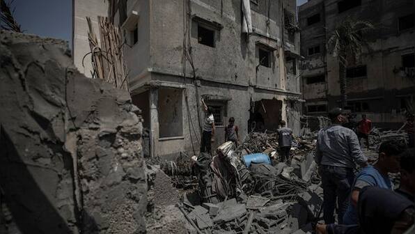 Israel, militants trade fire as Gaza death toll climbs to 24 including six children