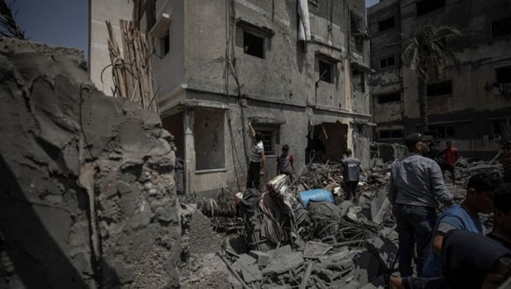 Israel, militants trade fire as Gaza death toll climbs to 24 including six children