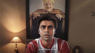 Jitendra Kumar rejoices as the song Shabaash from his film Jaadugar gets played at the Commonwealth Games