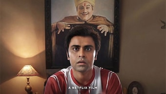 Jitendra Kumar rejoices as the song Shabaash from his film Jaadugar gets played at the Commonwealth Games