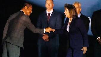 Japan's Fumio Kishida meets Nancy Pelosi, calls China's military exercises aimed at Taiwan a 'grave problem'