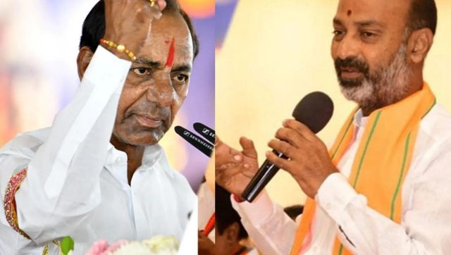 TRS conspired to trigger communal clashes to divert attention from allegations against KCR's family: Bandi Sanjay Kumar TRS conspired to trigger communal clashes to divert attention from allegations against KCR's family: Bandi Sanjay Kumar