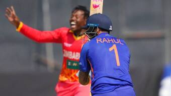 India vs Zimbabwe: KL Rahul disappoints on return; dismissed for 1 run