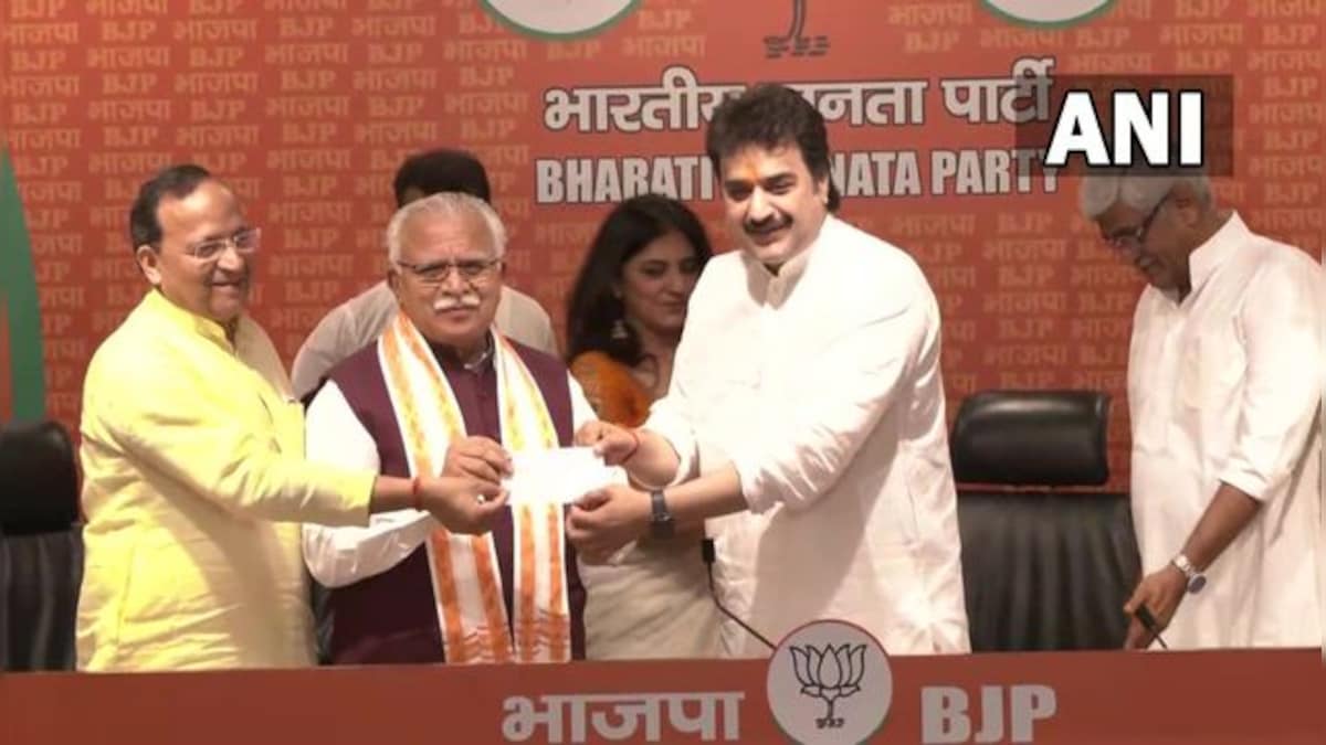 Ex-Congress leader Kuldeep Bishnoi joins BJP