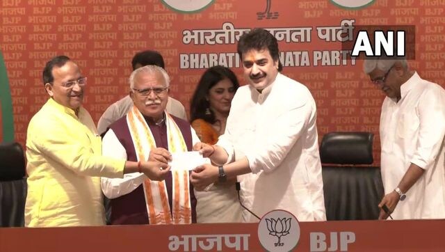 Ex-Congress leader Kuldeep Bishnoi joins BJP Ex-Congress leader Kuldeep Bishnoi joins BJP
