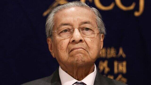 Malaysia’s former Prime Minister Mahathir Mohamad. AFP
