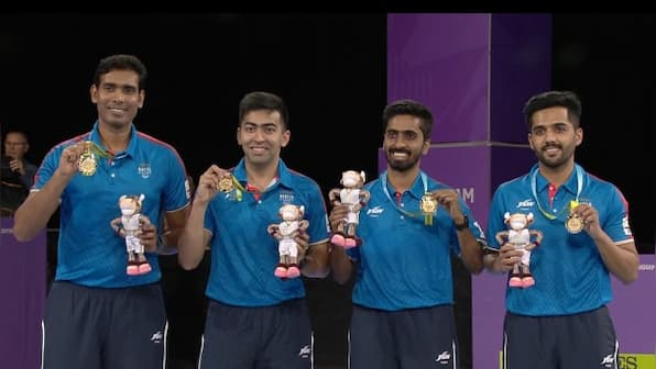Commonwealth Games Day 5 Highlights: India add medals in lawn bowls, table tennis, weightlifting and badminton